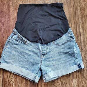 Levi Strauss - Maternity Denim Shorts - Size Large